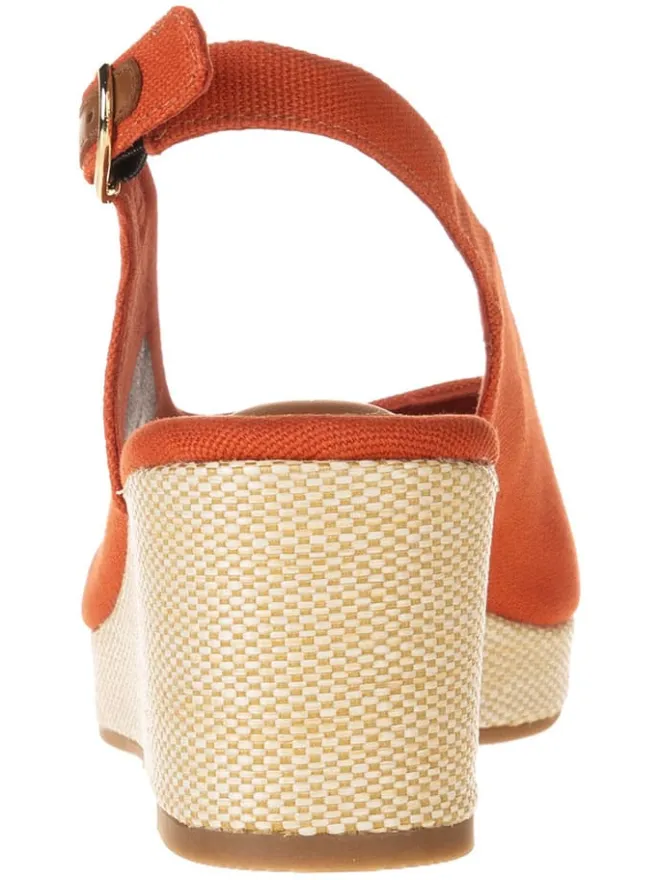 Keilsandaletten in Rot>Tommy Hilfiger Online