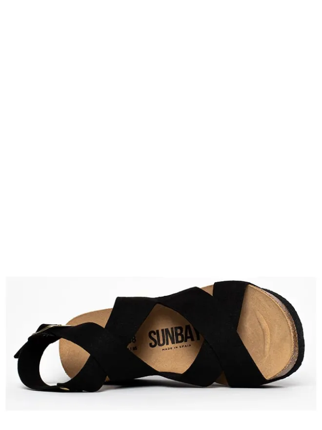 Keilsandaletten in Schwarz>Sunbay Outlet