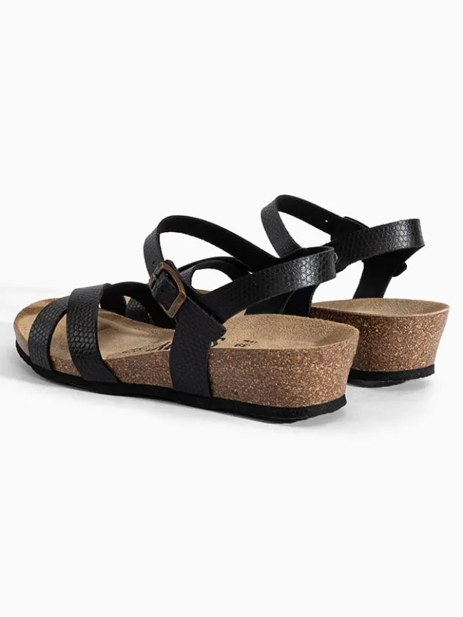 Keilsandaletten "Lecheria" in Schwarz>Sunbay Sale