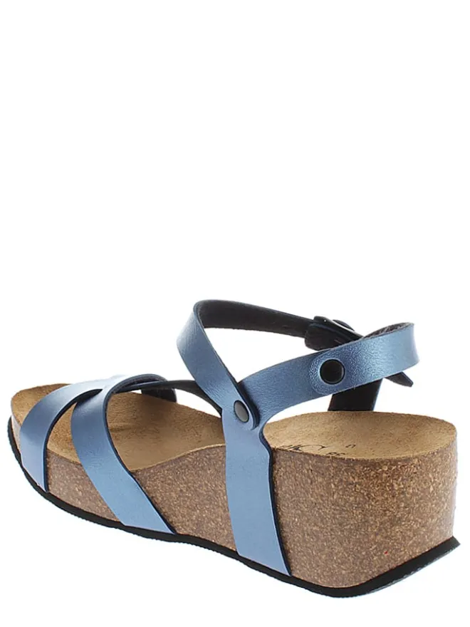 Keilsandaletten "Pivoine" in Hellblau>Sunbay Best