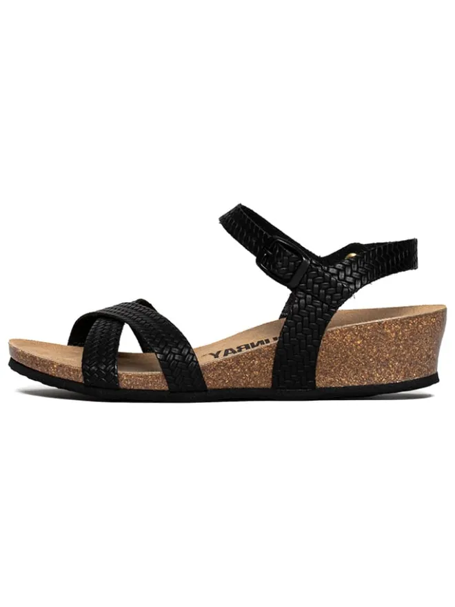 Keilsandaletten "Semi-Compensees" in Schwarz>Sunbay