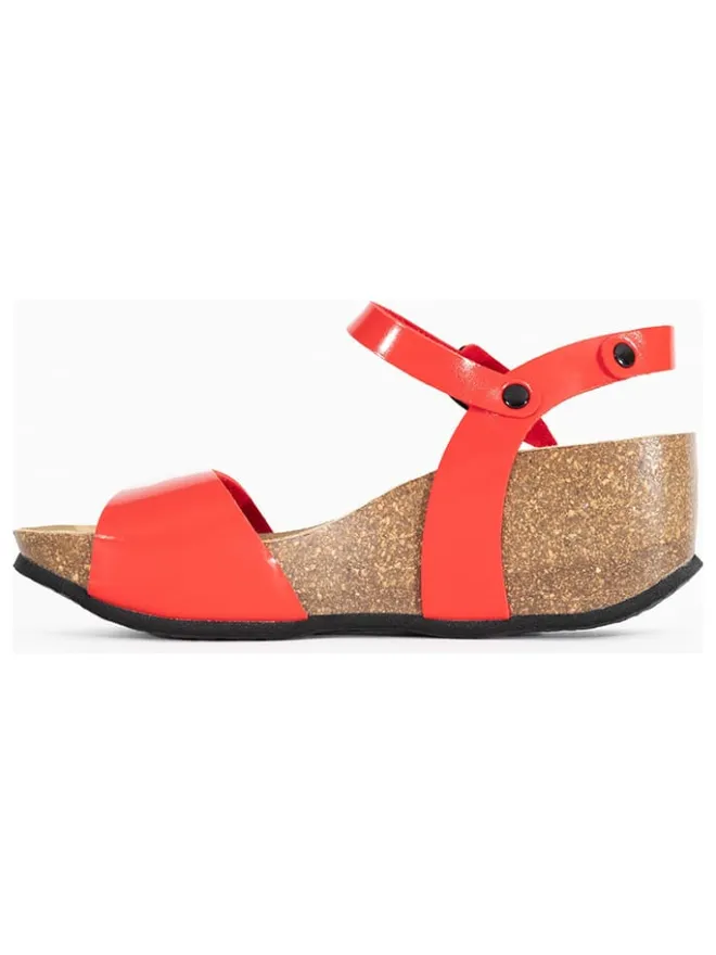 Sunbay Sandalen^Keilsandaletten "Yucca" in Rot