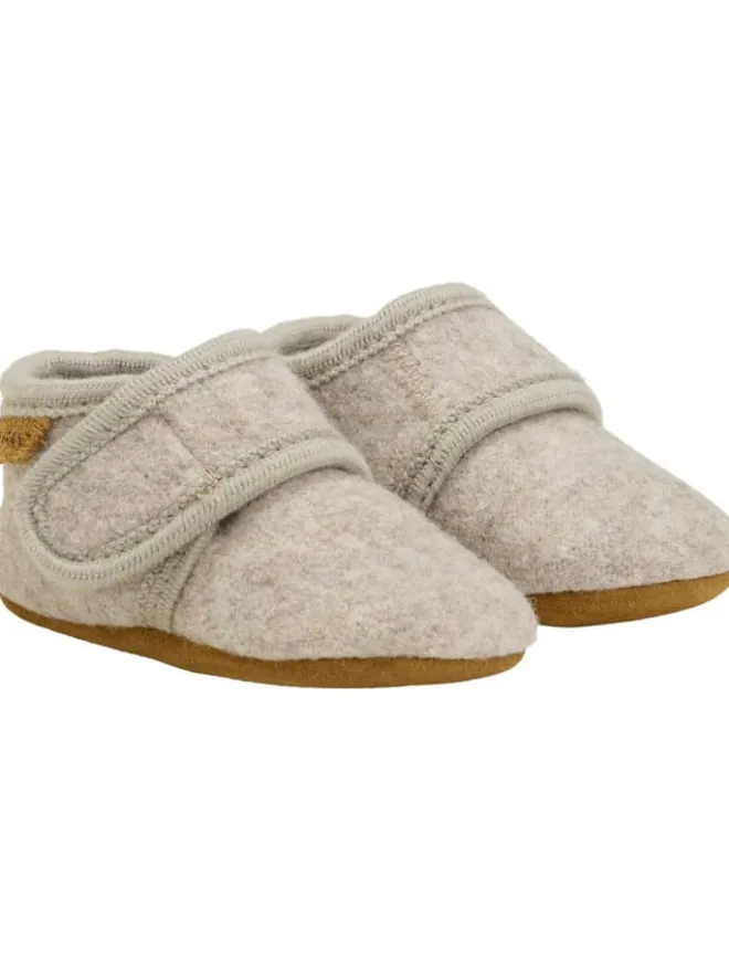 Kinder Slipper "Baby Wool slippers" in Beige>En Fant Sale