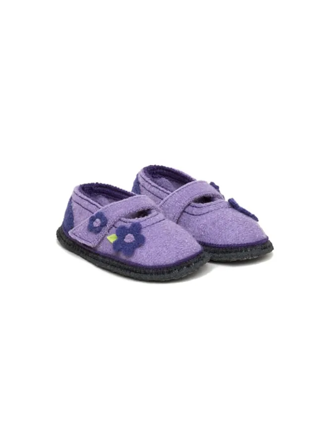kitz-pichler Hausschuhe^Kinderhausschuh "Becky" in Violett