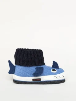 Kinderhausschuh Squalo in blau><noscript><img width=
