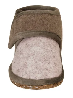 Adelheid Hausschuhe^Kinderpantoffeln rosa in Beige