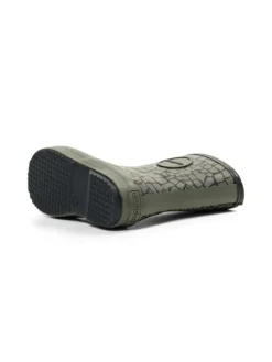 Kinderstiefel Nature Krokodil in oliv/schwarz><noscript><img width=