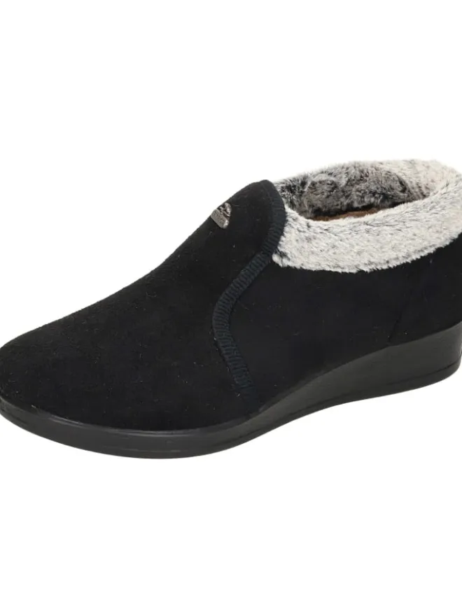 Klassische Halbschuhe, Klassische Hausschuhe in schwarz>FlyFlot Sale