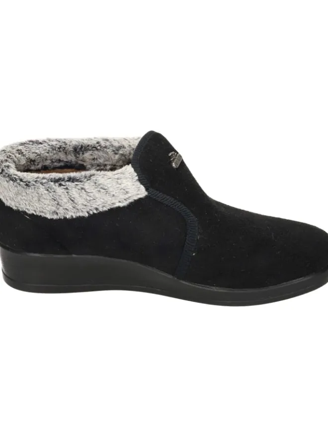 Klassische Halbschuhe, Klassische Hausschuhe in schwarz>FlyFlot Sale