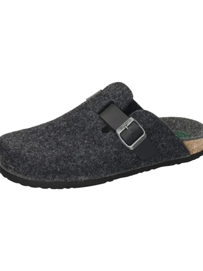 Klassische Hausschuhe in anthrazit>Dr. BRINKMANN Discount