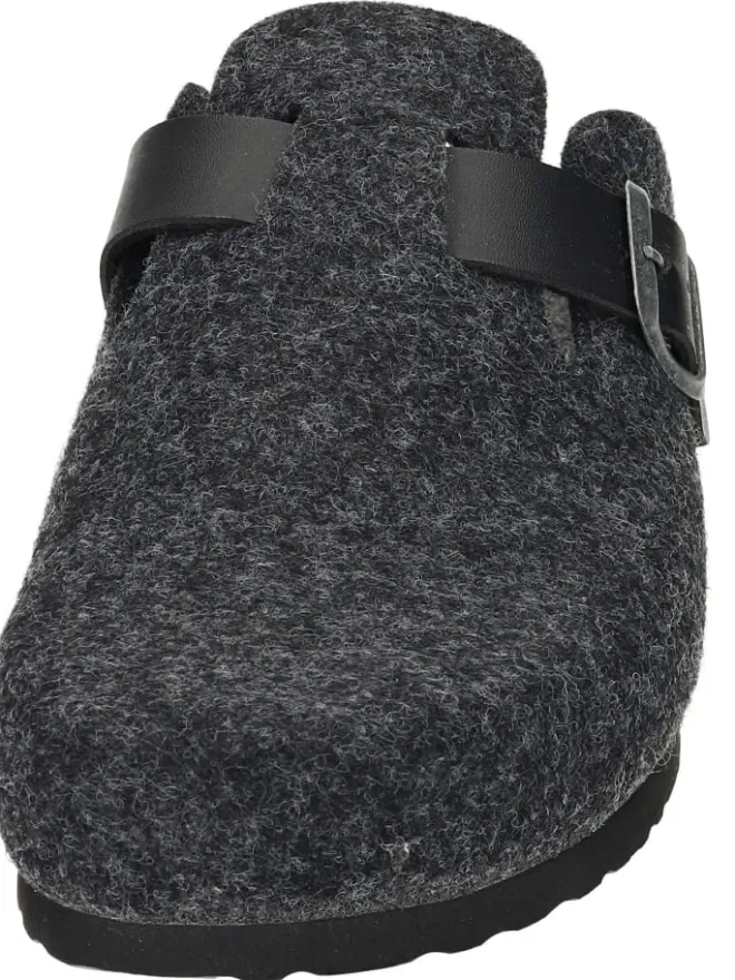 Klassische Hausschuhe in anthrazit>Dr. BRINKMANN Discount