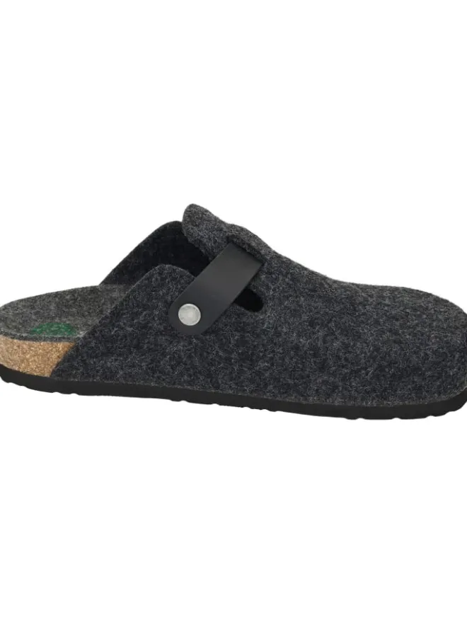 Klassische Hausschuhe in anthrazit>Dr. BRINKMANN Discount
