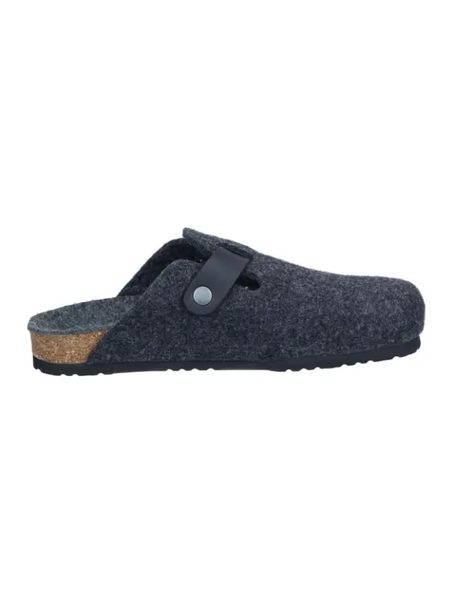 Klassische Hausschuhe in anthrazit>Dr. BRINKMANN Discount