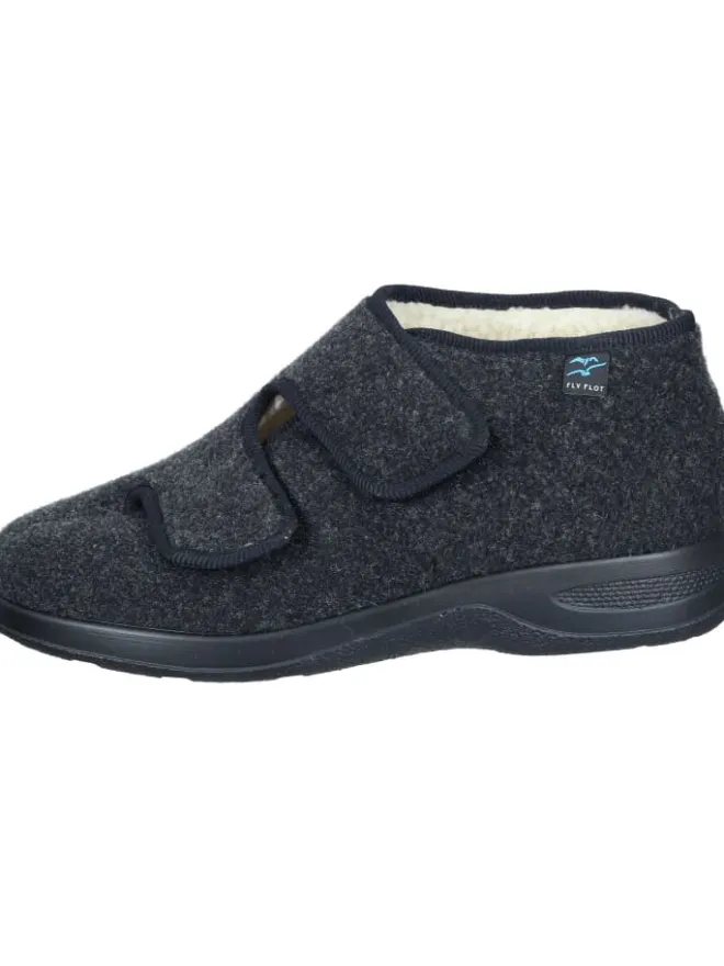 FlyFlot Hausschuhe^Klassische Hausschuhe in schwarz