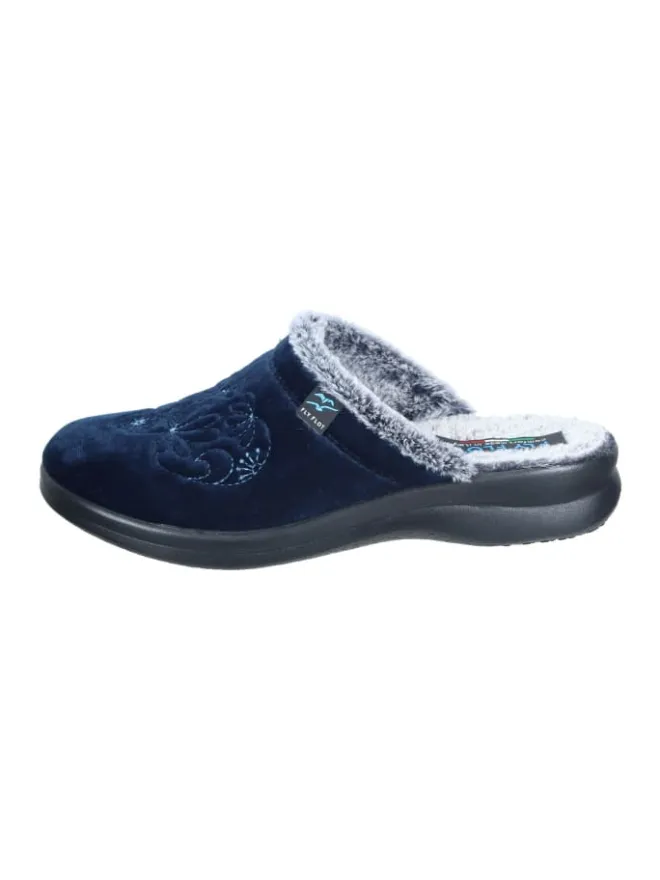 Klassische Hausschuhe in blau>FlyFlot Sale