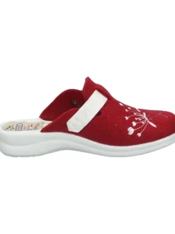 Klassische Hausschuhe in burgundy><noscript><img width=