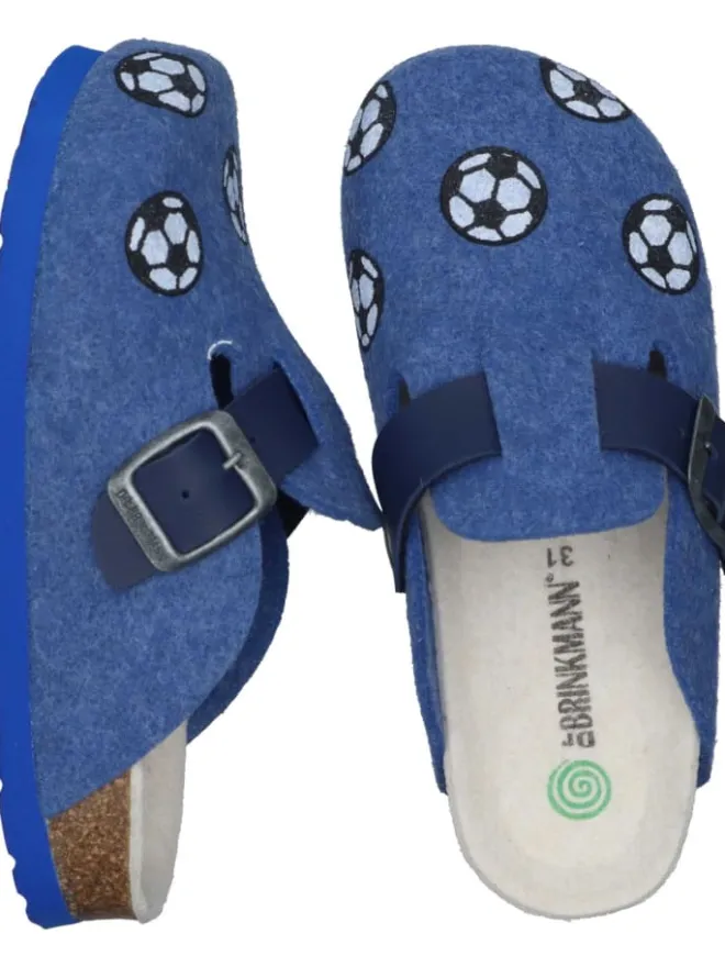 Dr. BRINKMANN Hausschuhe^Klassische Hausschuhe in blau