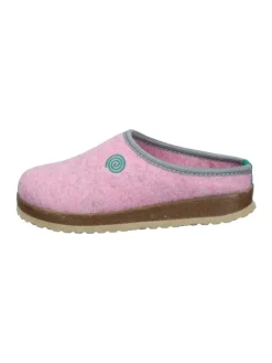Klassische Hausschuhe in rosa><noscript><img width=