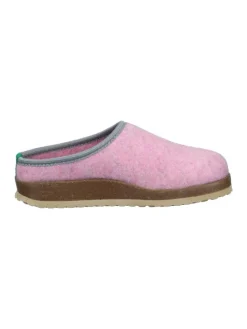 Klassische Hausschuhe in rosa><noscript><img width=