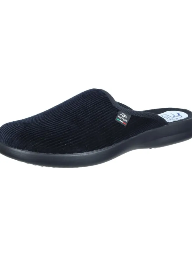 Klassische Hausschuhe in schwarz>FlyFlot Hot