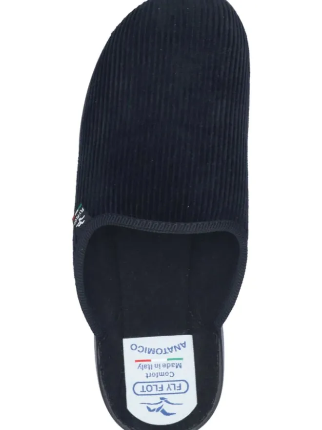 Klassische Hausschuhe in schwarz>FlyFlot Hot