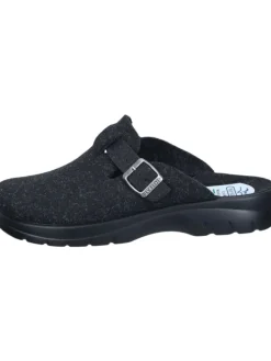 Klassische Hausschuhe in schwarz>FlyFlot Discount