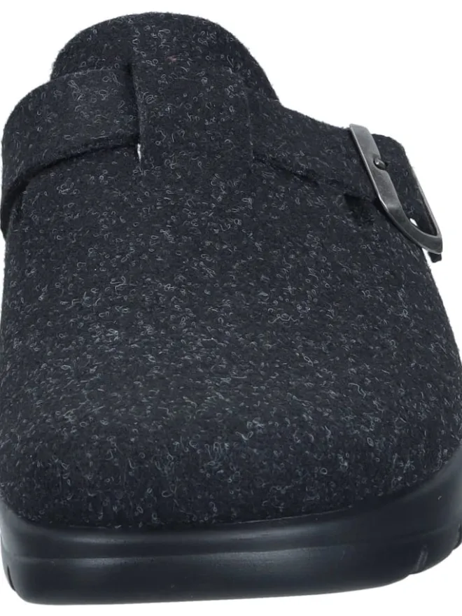 Klassische Hausschuhe in schwarz>FlyFlot Discount