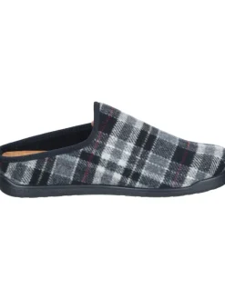Klassische Hausschuhe in schwarz><noscript><img width=