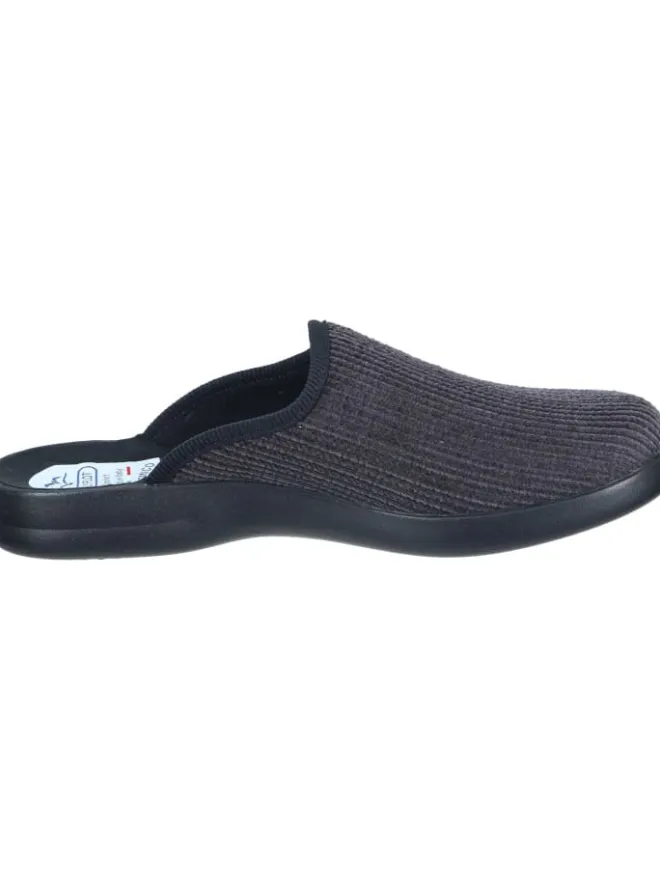 Klassische Hausschuhe in grau>FlyFlot Discount