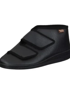 Klassische Hausschuhe in schwarz>Manitu-Home Best