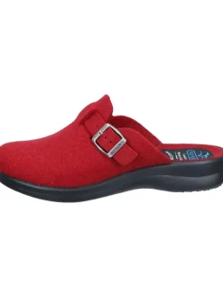 Klassische Hausschuhe in burgund>FlyFlot Hot