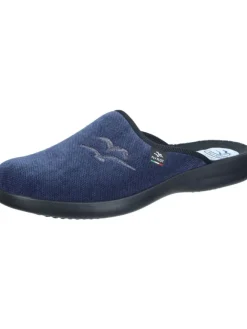 Klassische Hausschuhe in blau>FlyFlot New
