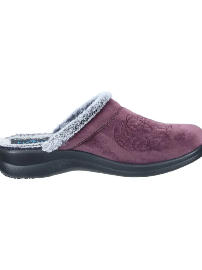 Klassische Hausschuhe in plum>FlyFlot Online