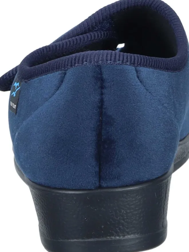 Klassische Hausschuhe in blau>FlyFlot Online