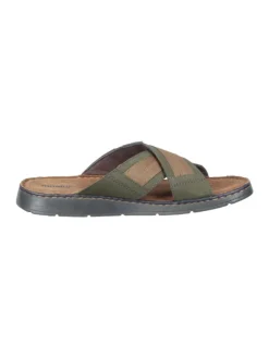 manitu Sandalen & Pantoletten^Klassische Pantoletten in grün