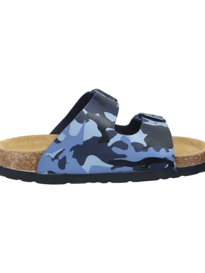 Klassische Pantoletten in blau>Dr. BRINKMANN Hot