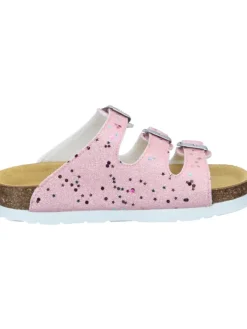 Klassische Pantoletten in rosa><noscript><img width=