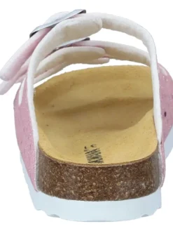 Klassische Pantoletten in rosa><noscript><img width=