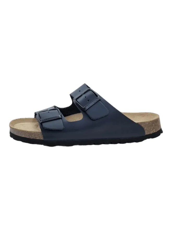 natural sense Sandalen & Pantoletten^Klassische Pantoletten in Blau