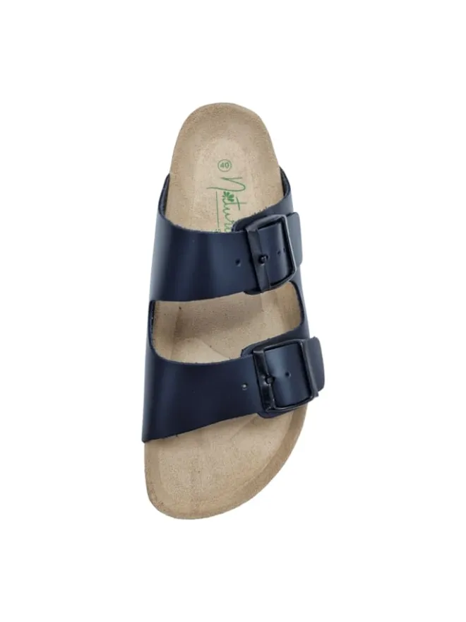 natural sense Sandalen & Pantoletten^Klassische Pantoletten in Blau