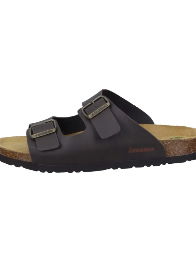 Dr. BRINKMANN Sandalen & Pantoletten^Klassische Pantoletten in braun