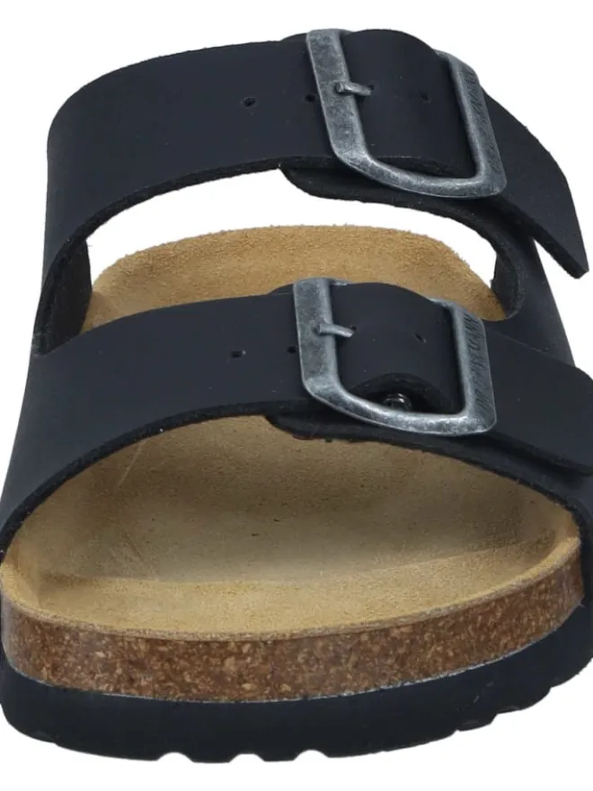 Klassische Pantoletten in schwarz>Dr. BRINKMANN Discount