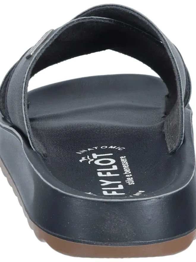 Klassische Pantoletten in schwarz>FlyFlot Clearance