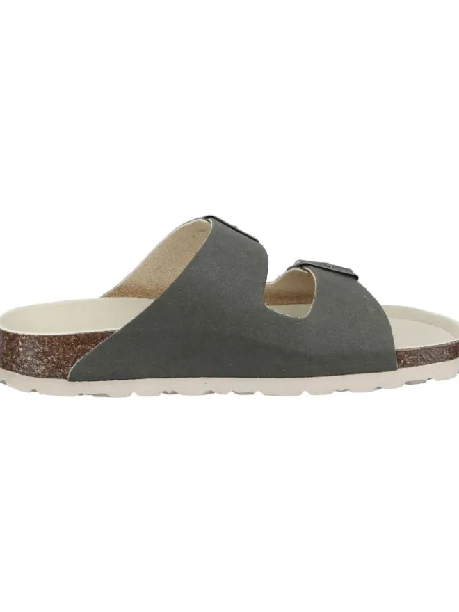 Klassische Pantoletten in khaki>Dr. BRINKMANN Hot
