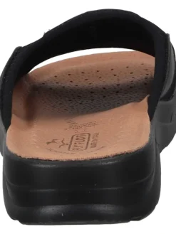 Klassische Pantoletten in schwarz><noscript><img width=