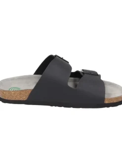 Klassische Pantoletten in schwarz><noscript><img width=