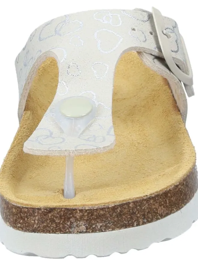 Dr. BRINKMANN Clogs & Pantoletten·Pantoletten^Klassische Pantoletten, Zehentrenner in hellgelb