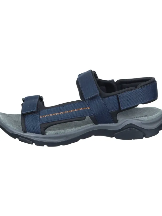 Klassische Sandaletten in blau>manitu New