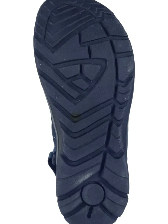 Klassische Sandaletten in blau>manitu New