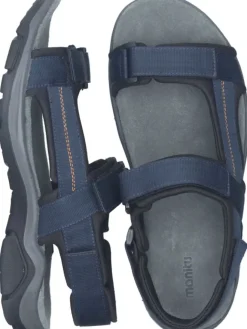 Klassische Sandaletten in blau><noscript><img width=